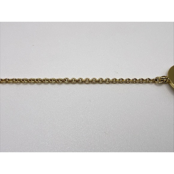 Kate Spade New York Letter Initial "K" Cubic Zirconia Adjustable  Goldtone - Picture 6 of 11